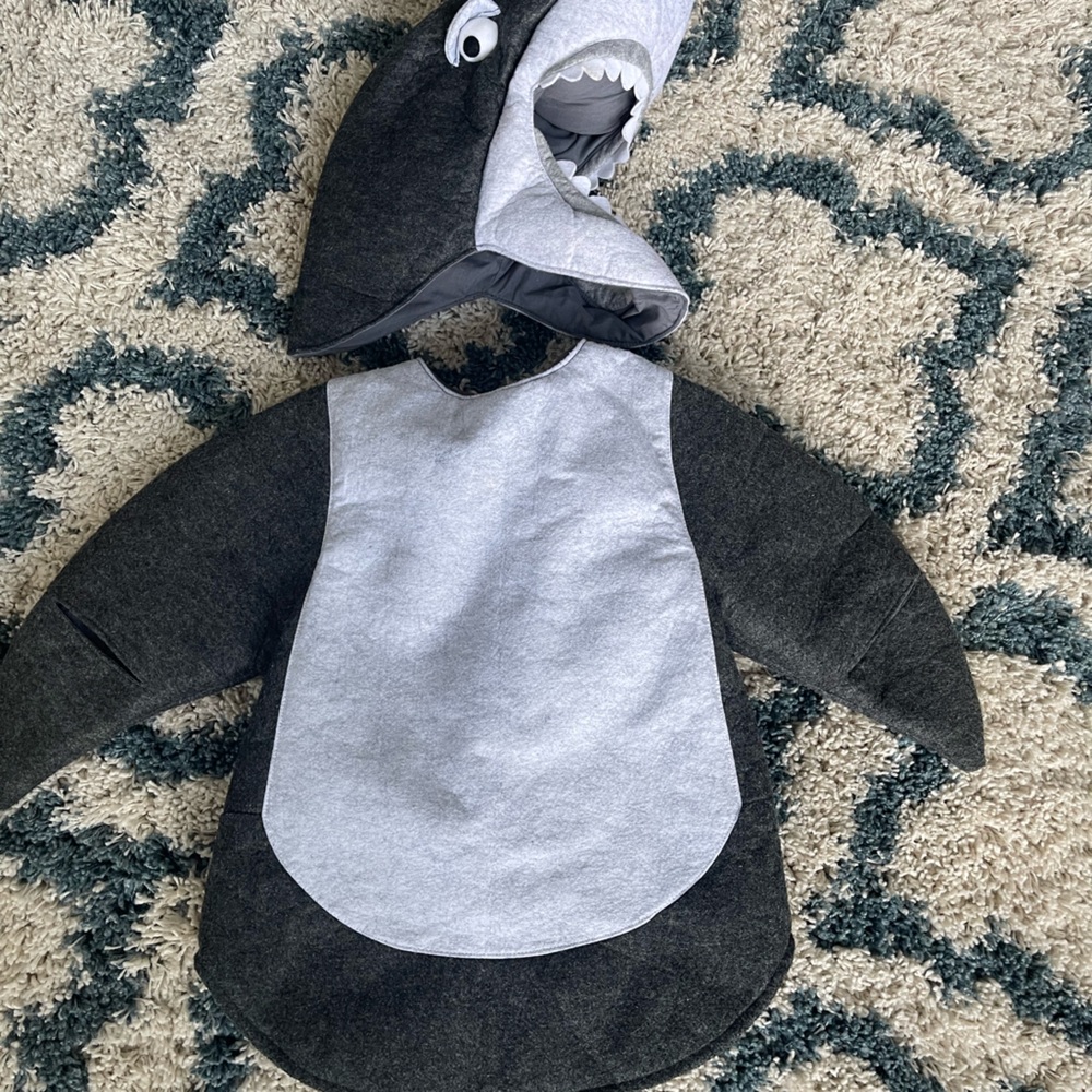 Pottery Barn Kids Shark Costume 4-6